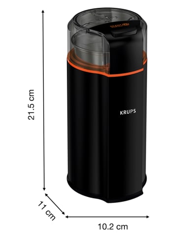 Tefal Młynek "GX3328 Silent Vortex" w kolorze czarnym do kawy