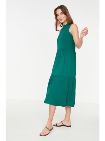 trendyol Sukienka w kolorze zielonym