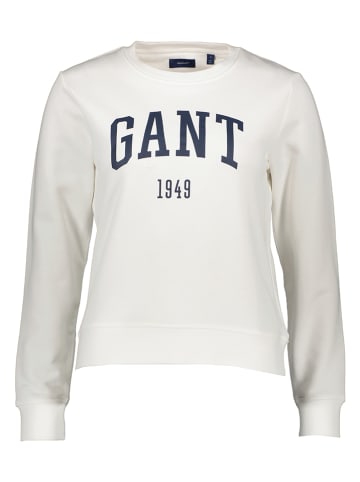 Gant Sweatshirt in Weiß