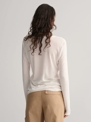 Gant Longsleeve in Weiß