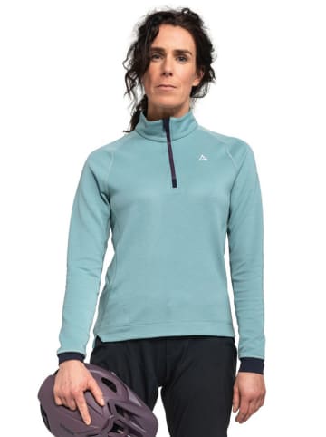 Schöffel Fleecepullover "Dirt Track" in Türkis