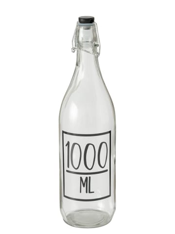 Boltze 2-delige set: waterflessen "Milly" transparant - 980 ml