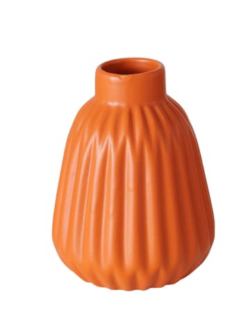 Boltze 3er-Set: Vasen "Esko" in Orange - (H)12 cm