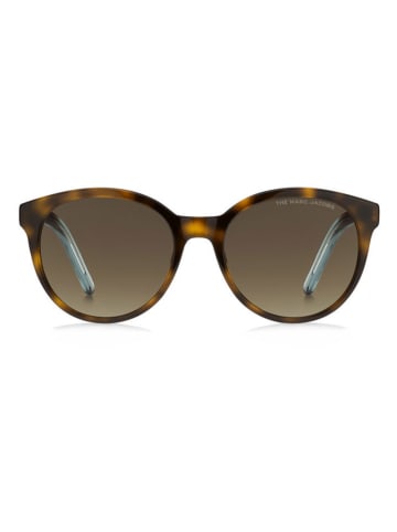 Marc Jacobs Damskie okulary przeciwsłoneczne w kolorze brązowym