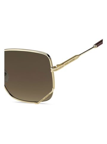 Marc Jacobs Damen-Sonnenbrille in Gold/ Braun