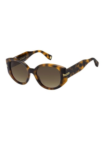 Marc Jacobs Damskie okulary przeciwsłoneczne w kolorze brązowym