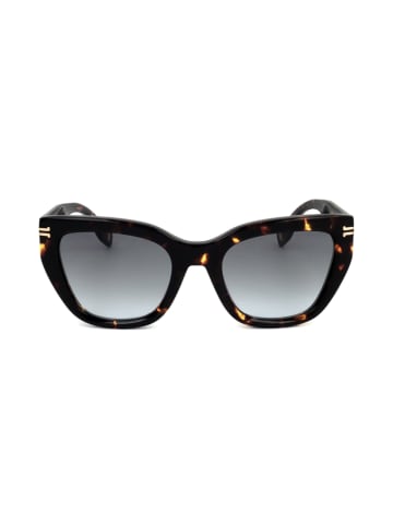 Marc Jacobs Damskie okulary przeciwsłoneczne w kolorze brązowo-granatowym