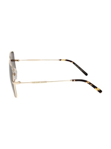 Marc Jacobs Damen-Sonnenbrille in Gold/ Braun