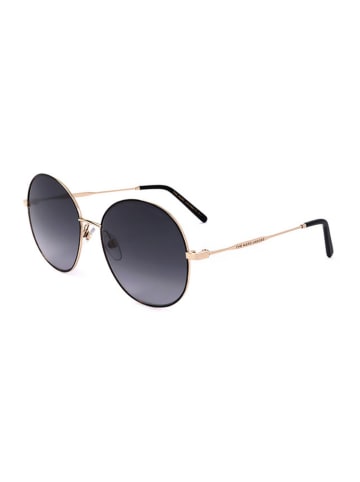 Marc Jacobs Damen-Sonnenbrille in Gold/ Schwarz