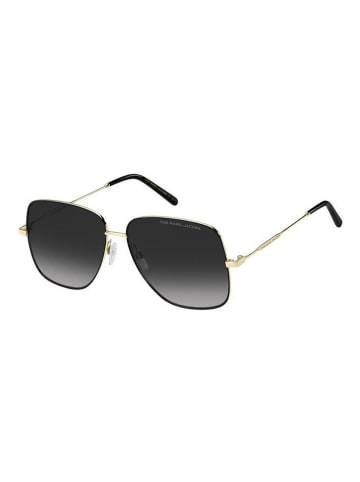 Marc Jacobs sunglasses Damen-Sonnenbrille in Gold/ Schwarz