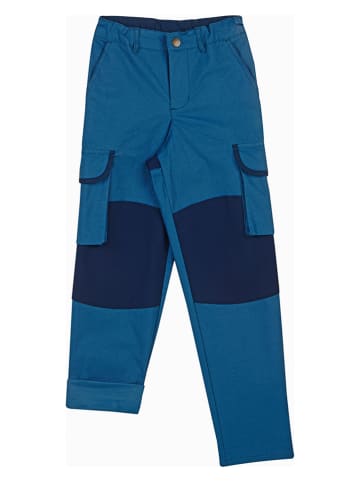 finkid Spodnie funkcyjne "Kelkka Canvas" w kolorze niebieskim