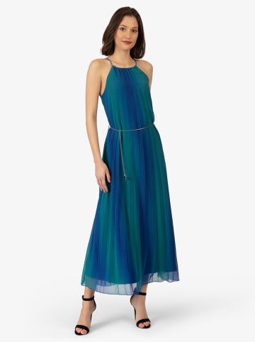 APART Plissee-Kleid in Blau