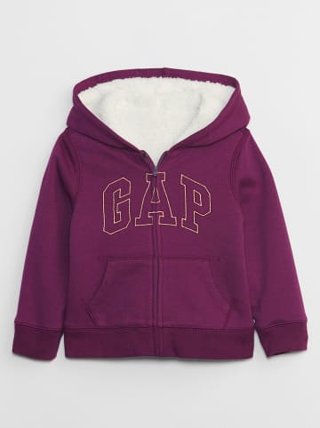 GAP Sweatjacke in Lila