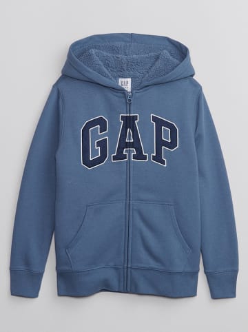GAP Sweatjacke in Blau