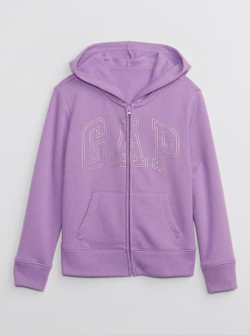 GAP Sweatjacke in Flieder