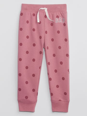 GAP Spodnie dresowe w kolorze różowym