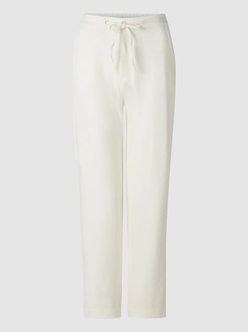 Rich & Royal Spodnie w kolorze kremowym