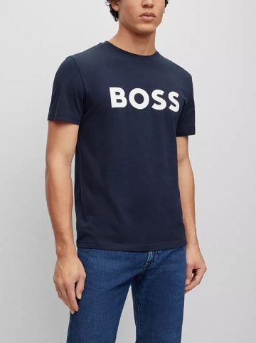 Hugo Boss Koszulka w kolorze granatowym