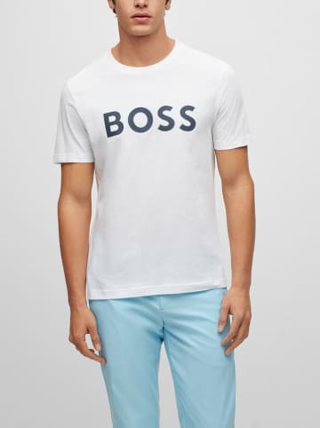 Hugo Boss Koszulka w kolorze białym