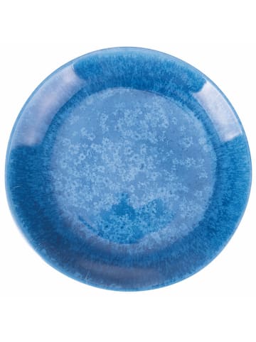 Villa d´Este 4er-Set: Dessertteller "Ocean" in Blau/ Lila/ Türkis - Ø 22 cm