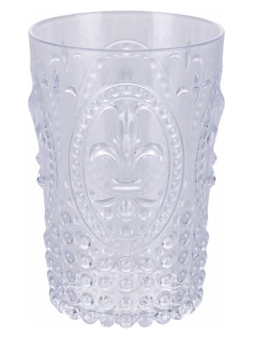 Villa d´Este 6er-Set: Gläser "Ocean" in Blau/ Hellblau/ Transparent - 400 ml