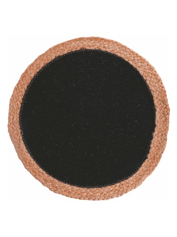 Villa d´Este Placemat zwart - Ø 38 cm