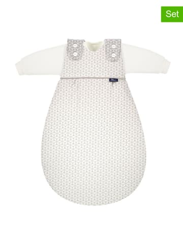 Alvi 3tlg. Set: Babyschlafsack "Mäxchen" in Taupe