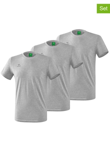 erima 3-delige set: shirts grijs