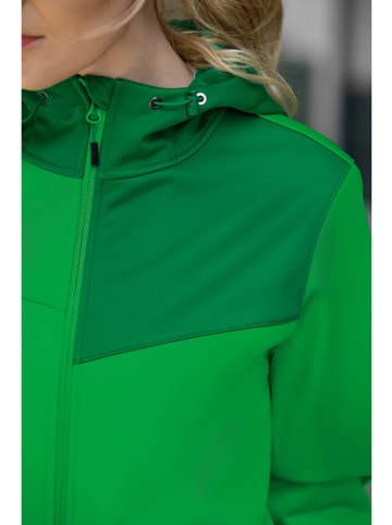 erima Kurtka softshellowa "Performance" w kolorze zielonym