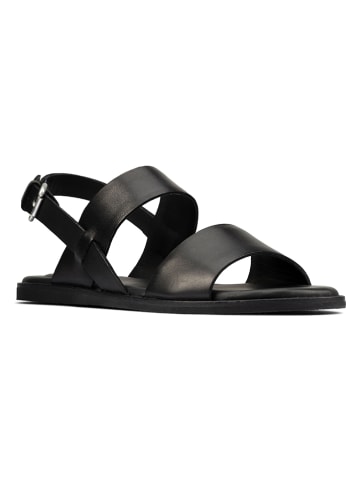 Clarks Leren sandalen zwart