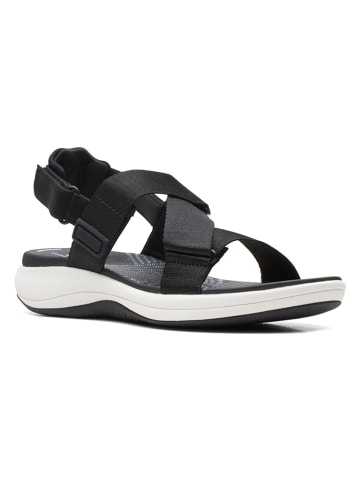 Clarks Sandalen in Schwarz