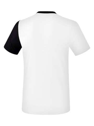 erima Koszulka sportowa "5-C" w kolorze biało-czarnym