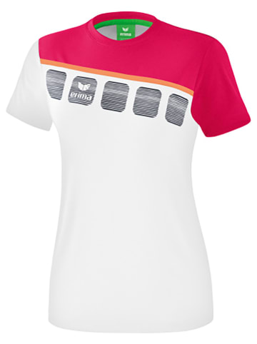 erima Trainingsshirt "5-C" wit/rood