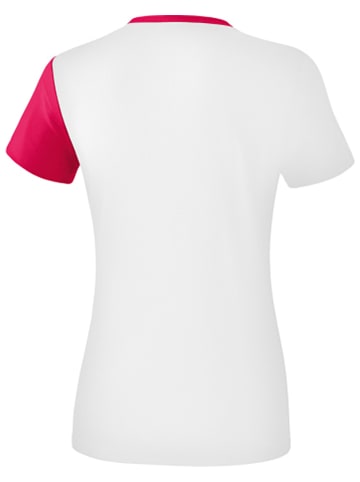 erima Koszulka sportowa "5-C" w kolorze biało-czerwonym