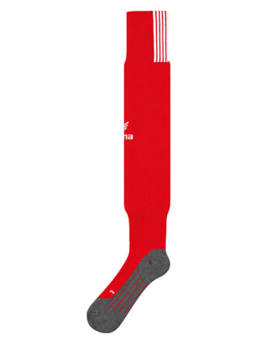 erima Podkolanówki sportowe "Madrid" w kolorze czerwonym