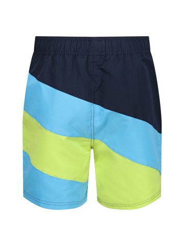 Reebok Szorty kąpielowe "Ryan" w kolorze granatowo-turkusowym