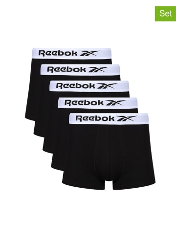 Reebok 5-delige set: boxershorts "Kawan" zwart