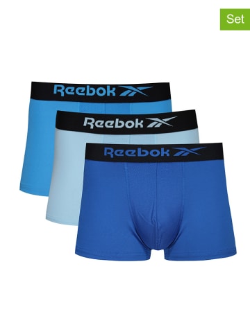 Reebok 3er-Set: Boxershorts "Antone" in Blau/ Hellblau