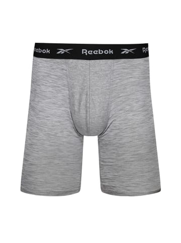 Reebok 3-delige set: boxershorts "Carter" zwart/grijs