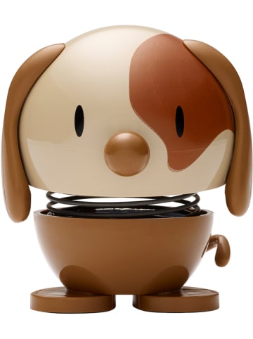 Hoptimist Dekofigur "Dog" in Beige/ Hellbraun - (B)5 x (H)6 x (T)5 cm