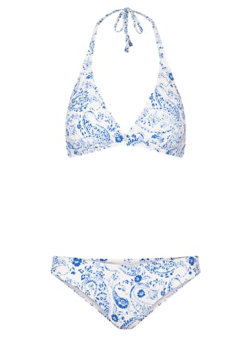 Rösch Bikini in Blau/ Weiß