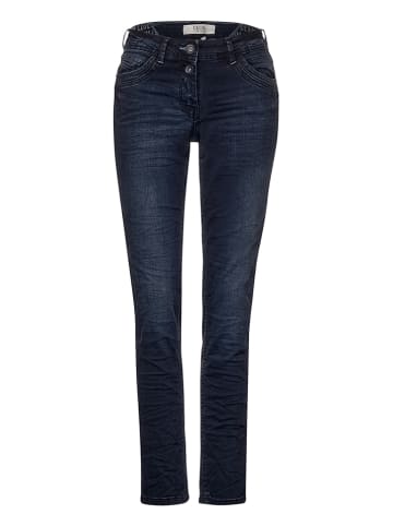 Cecil Dżinsy "Scarlett" - Slim fit - w kolorze granatowym
