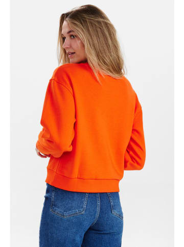 NÜMPH Bluza w kolorze pomarańczowym