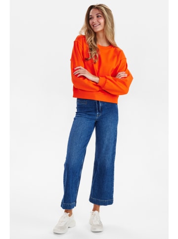 NÜMPH Sweatshirt in Orange
