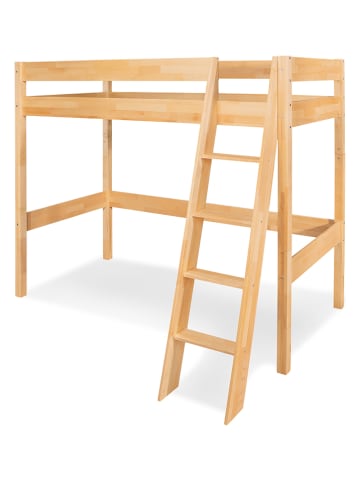 Pinolino Hochbett in Hellbraun - (B)208 x (H)185 x (T)150 cm