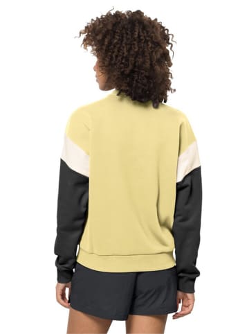 Jack Wolfskin Sweatshirt "365 Rebel" geel