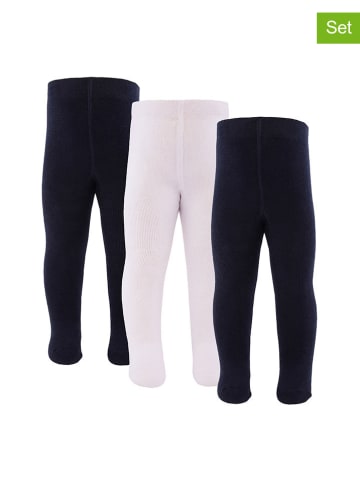 ewers 3-delige set: maillots zwart/wit