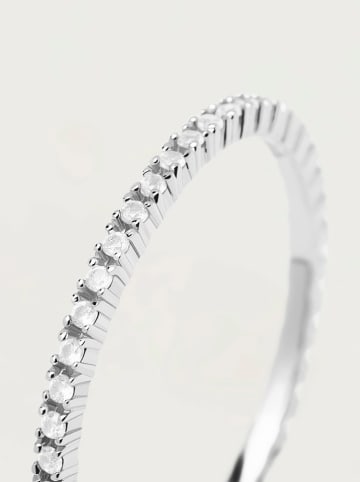 PDPAOLA Silber-Ring "White Essential" mit Edelsteinen