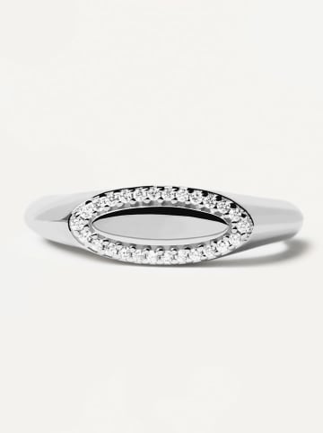 PDPAOLA Silber-Ring "Lace" mit Edelsteinen
