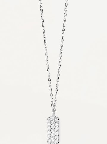 PDPAOLA Silber-Halskette "Icy" mit Schmuckelement - (L)10,5 cm